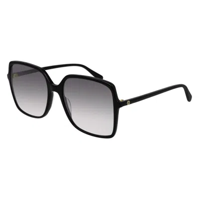 Gucci Women's  Gg0544s 001 Sunglasses In Black