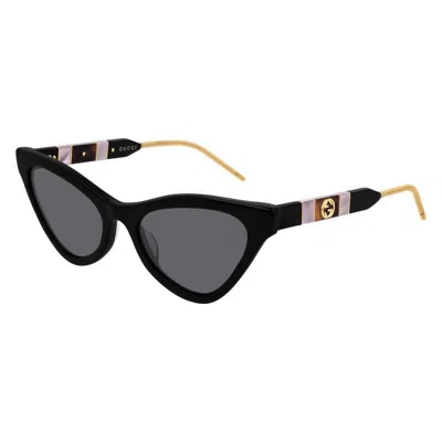 Gucci Women's  Gg0597s 001 Sunglasses In Black