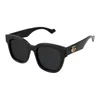 Gucci Gg0998s 001 Wayfarer Sunglasses In Black