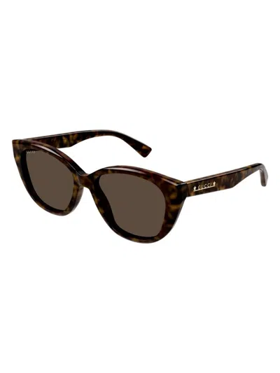 Gucci Sunglasses Gg1588s In Brown