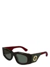 Gucci Women's  Gg1664s 002 Sunglasses In Havana