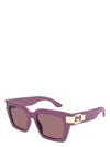 Gucci Women's  Gg1689s 004 Sunglasses In Violet