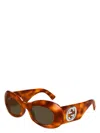 Gucci Women's  Gg1696s 002 Sunglasses In Havana