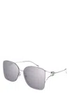 Gucci Gg1713sa-004silver-silver-violet In Silver