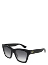 Gucci Gg1714s-001 Black-black-grey In Black