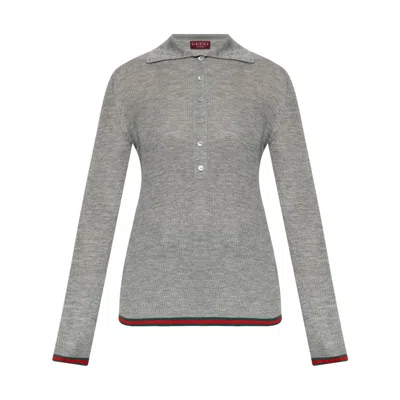 Gucci Women  Grey Tops - Polo Tops In Gray