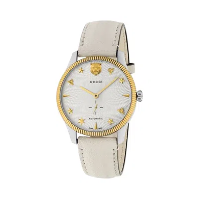 Pre-owned Gucci Women's  Gtimeless 559787 I86a0 8759 Watch In Stainless Steel In Silver