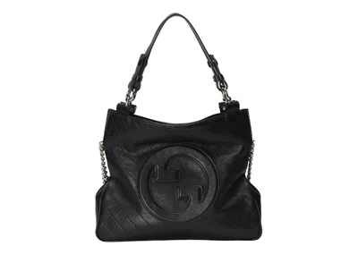 Pre-owned Gucci Women's   Blondie Small Tote Bag In Black