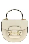 Gucci Mini Horsebit 1955 Top Handle Bag In White