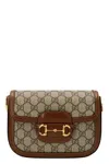 Gucci (wmns)  1955 Canvas Single-shoulder Bag Unisex Small Ebony/brown In White