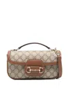 Gucci Women  Horsebit 1955 Small Handbag In Gray