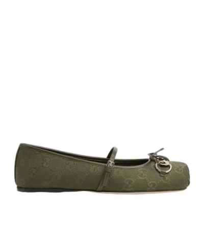 GUCCI WOMEN'S GUCCI HORSEBIT BALLET FLAT