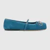 Gucci Women's  Horsebit Ballet Flat