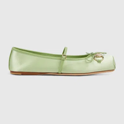 Gucci Women's  Horsebit Ballet Flat