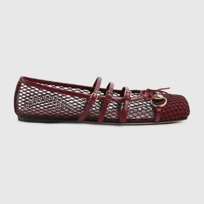 Gucci Women's  Horsebit Ballet Flat