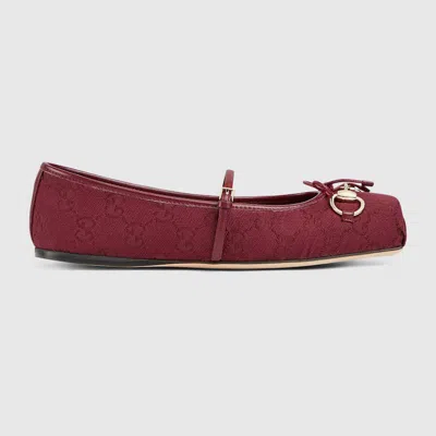 GUCCI GUCCI WOMEN'S GUCCI HORSEBIT BALLET FLAT
