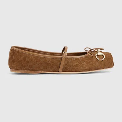 GUCCI GUCCI WOMEN'S GUCCI HORSEBIT BALLET FLAT
