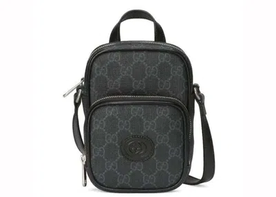 Pre-owned Gucci Women's  Interlocking G Mini Bag In Black