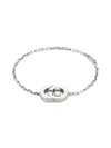 Gucci Interlocking Charm Bracelet In Metallic