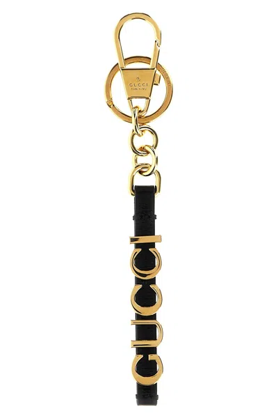 Gucci Women '' Keyring In Black