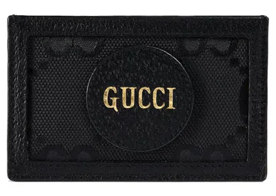 Pre-owned Gucci Women's  Off The Grid Card Case In Black
