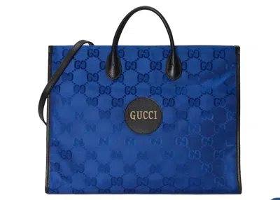 Pre-owned Gucci Women's  Off The Grid Tote Bag In Blue