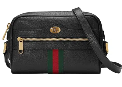 Pre-owned Gucci Women's  Ophidia Bag Mini In Black