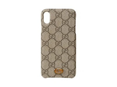Pre-owned Gucci Women's  Ophidia Iphone Xs Max Case In Beige