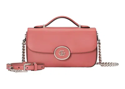 Pre-owned Gucci Women's  Petite Gg Mini Shoulder Bag In Pink