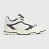 Gucci Re-web Low-top Sneakers In Black