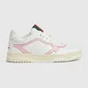 Gucci Women's Re-web Leather Sneakers In White
