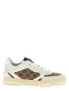 Gucci Reweb Gg Low-top Leather Sneakers In Multi