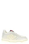Gucci Reweb Sparrow Low-top Leather Sneakers In White