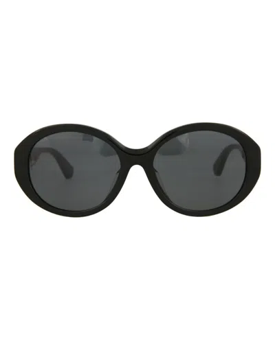 Pre-owned Gucci Women's  Roundframe Acetate Sunglasses