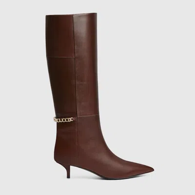 Gucci Women's  Signoria Boot In Brown