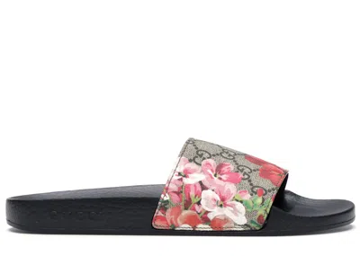 Pre-owned Gucci Women's  Slides Bloom Supreme Sneakers