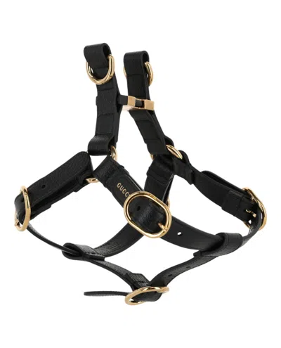 Pre-owned Gucci Women's  Small/medium Pet Harness In Black