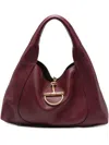 Gucci Softbit Leather Shoulder Bag In Multi
