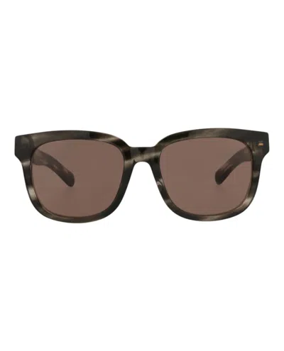Pre-owned Gucci Women's  Squareframe Recycled Acetate Sunglasses In Havana Havana Brown (gg1512sk/30014900/003)