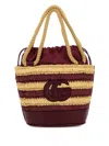 Gucci Summer Rafia Bucket Bag