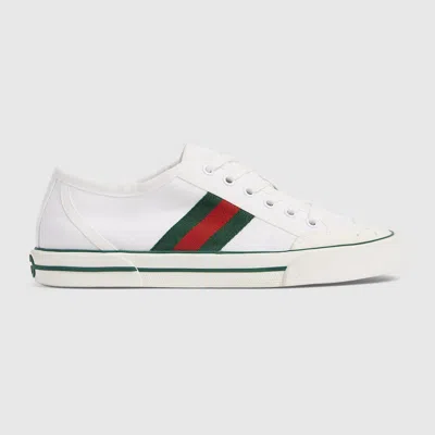 Gucci Tennis 1977 Canvas Low-top Sneakers In White