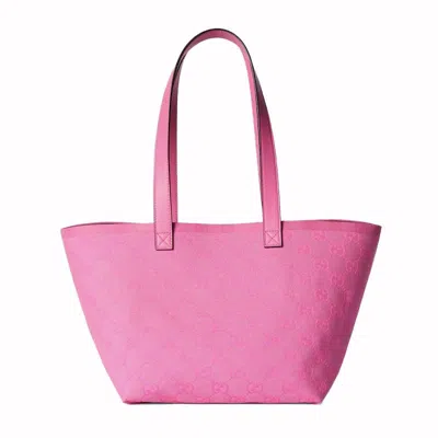 Pre-owned Gucci Women's  Totissima Small Tote Bag In Pink
