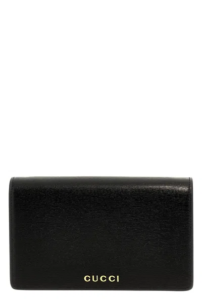 Gucci Women '' Wallet In Black