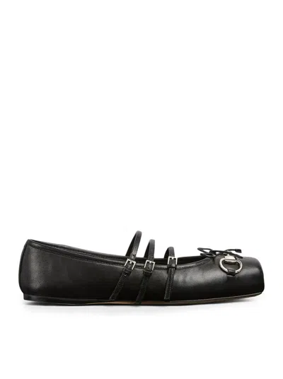 GUCCI GUCCI WOMEN GUCCI WOMEN`S BALLERINA WITH HORSEPIECE