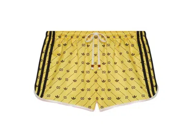 Pre-owned Gucci Women's  X Adidas Shorts In Yellow/black