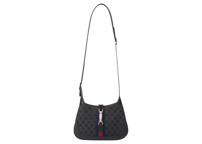 Pre-owned Gucci Women's  X Balenciaga The Hacker Project Small Hobo Bag In Black