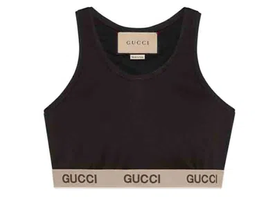 Pre-owned Gucci Women's  X The North Face Sleeveless Top In Black