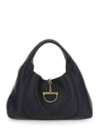 Gucci Women Handbag Guc.softbit Brai.c In Black