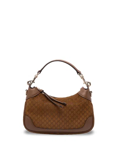 Gucci Bag With Removible Handle And Shoulder In Brown