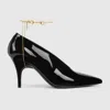Gucci Women's Heeled Pump In Black